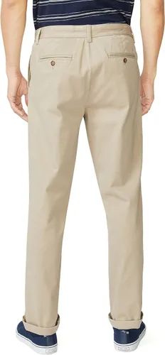 Miniatura 2 de Nautica Pantalón de cubierta chino liso elástico con parte delantera plana para hombre