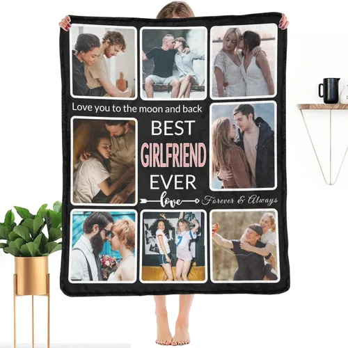 Miniatura 36 de Regalos para Tías Manta Personalizada con Foto, Haz una Manta Personalizada para Tías con Imagen Recuerdos Personalizados Souvenir Manta de Las