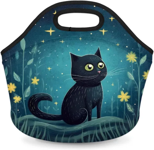 Miniatura 16 de Bolsas de almuerzo de neopreno con estampado de camuflaje para mujeres, bolsas de almuerzo, lavables, aisladas, para el trabajo, picnic, Camouflaje