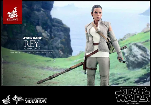 Miniatura 5 de Hot Toys Star Wars Episodio VII El despertar de la fuerza Rey (traje de resistencia) Figura escala 1/6
