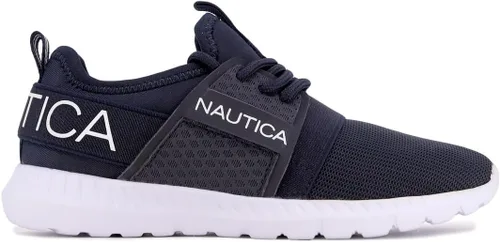 Miniatura 2 de Nautica Zapatos deportivos con cordones para niños, cómodos zapatos para correr para niños y niñas, niños pequeños y grandes
