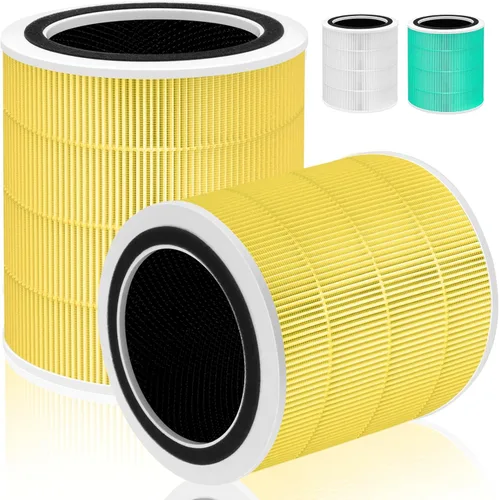 Miniatura 6 de Filtro de repuesto Core 400S para LEVOIT Core 400S y Core400S-P/Core 400S-rf Purificador de aire inteligente WiFi, 3-en-1 H13 True HEPA con carbón