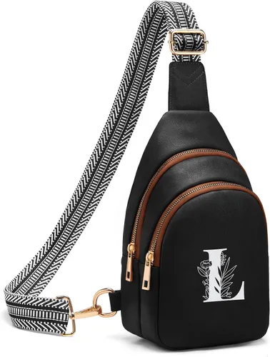 Miniatura 40 de Viverte Bolsas Cruzadas para Mujeres Bolso de Hombro Inicial Riñoneras Personalizadas Regalos para Mamá Mujer Esposa