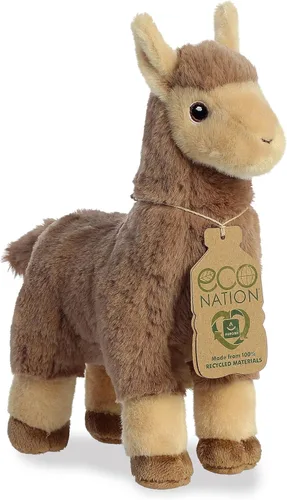 Miniatura 30 de Aurora® Eco Nation™ - Peluche de alpaca de dos tonos hecho responsablemente, ideal para aventuras de juego, perfecto para cumpleaños o simplemente