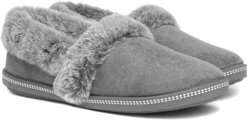 Miniatura 7 de Skechers Cozy Campfire-Team Toasty - Pantuflas de microfibra con forro de piel sintética para mujer