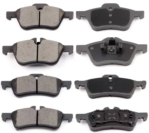 Miniatura 32 de Pastillas de freno, ECCPP D465 D537 8 piezas de kits de freno de cerámica aptos para 1997 1998 1999 para Acura CL, 1991-1997 para Honda para Accord