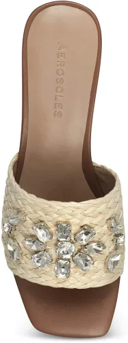 Miniatura 4 de Aerosoles Sandalias de tacón Rafia para mujer
