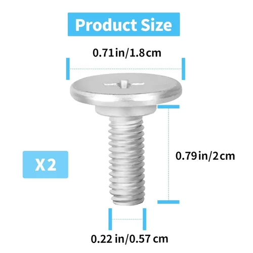 Miniatura 2 de Juego de 2 tornillos para tapa inferior del motor, compatibles con Hon-da Civic Accord CRV, sustituye a 90105-TBA-A00 90105-TBA-A00-2 PCS