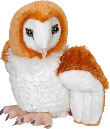 Wild Republic Barn Own, Cuddlekins, animal de peluche, 12 pulgadas, regalo para niños, juguete de peluche, relleno es botellas de agua recicladas