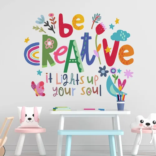 Miniatura 9 de Yovkky Calcomanías inspiradoras de pared de dinosaurio degradado pastel, con cita motivacional de dinosaurio, decoración neutra para guardería