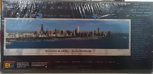 Miniatura 2 de Buffalo Games Chicago, Illinois - Rompecabezas panorámico