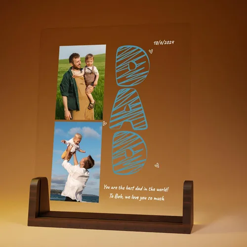 Miniatura 11 de EGD Placa de acrílico personalizada de Spotify para novio y novia, elige tu foto favorita y canción para regalos únicos para mamá papá, regalos