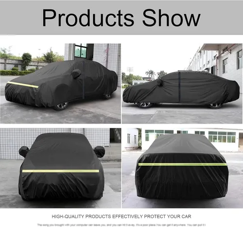 Miniatura 7 de Funda impermeable para automóvil compatible con Dacia Duster Logan Mcv Sandero para todo tipo de clima, cubierta completa para automóvil, resistente