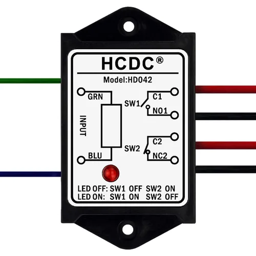 DPST 1NO 1NC Módulo de relé de potencia de 8 amperios (CA/CC 5V)
