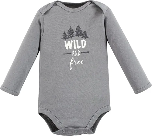 Miniatura 6 de Touched by Nature baby-girls Organic Cotton Long-sleeve Bodysuits