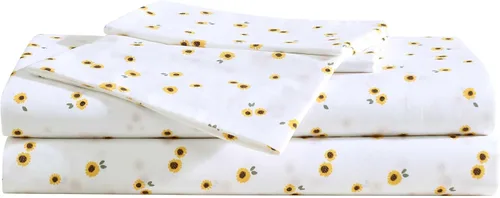 Miniatura 15 de Eddie Bauer - Sábanas tamaño Queen, juego de ropa de cama de percal de algodón, decoración del hogar crujiente y fresca (Canoe Lake Paddle, Queen)