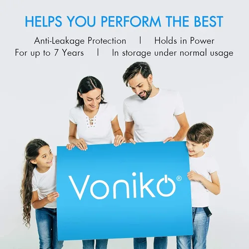 Miniatura 7 de Voniko Pilas de litio CR2025 de 3 V para seguridad infantil, compatibles con controles remotos, llaveros, relojes, calculadoras, 7 años de vida útil