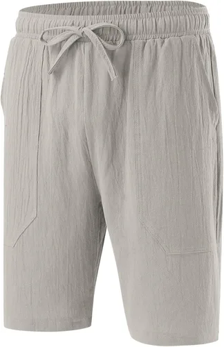Miniatura 4 de EELHOE Workout Shorts for Men Regular Fit Graphic Casual Outdoor Soft Pant Lightweight Tropical Wide Leg Shorts
