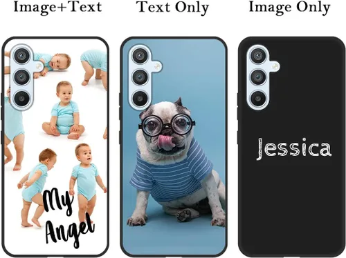 Miniatura 5 de Funda de teléfono personalizada para Samsung Galaxy A54 5G, funda personalizada para teléfono con foto, nombre de foto, escritura a mano, regalo