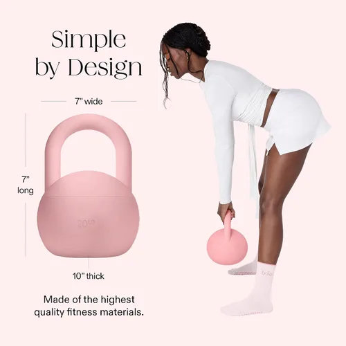 Miniatura 5 de Bala Kettleball, pesas rusas suaves para mujer, equipo de entrenamiento de fuerza y núcleo para entrenamientos de gimnasio en casa, pesas