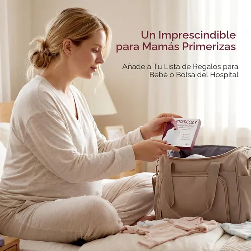 Miniatura 6 de Momcozy Almohadillas de hidrogel para pezones con lanolina calmante, las almohadillas de lactancia de gel Soothies proporcionan alivio instantáneo