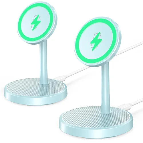 Miniatura 10 de Cargador inalámbrico magnético para iPhone, soporte de cargador rápido Mag-Safe de 15 W para iPhone 17/17 Air/17 Pro/17 Pro Max 16/15/14/13/12