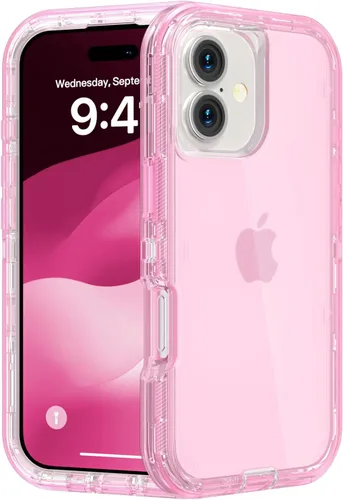 Miniatura 85 de Follaroma para iPhone 11, Funda Resistente a Prueba de Golpes, Protección Anti-Caída, Funda Protectora Transparente de Doble Capa Compatible