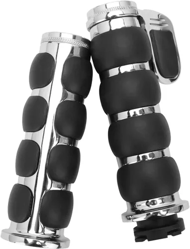 Miniatura 8 de DREAMIZER 25.4MM Motorcycle Handlebar Grips 1 inch Compatible with Honda Shadow Spirit 750 Valkyrie Fury VTX1300 VTX1800 VT400 VT750 VT1100 - Smooth