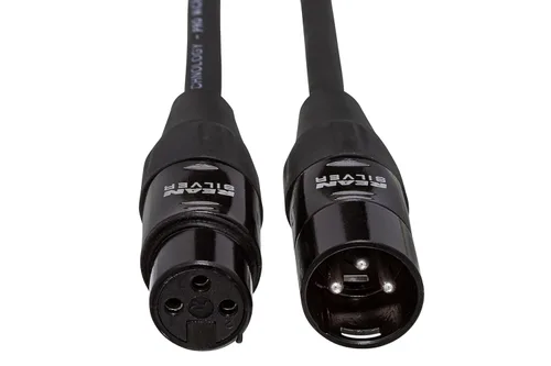 Miniatura 2 de Hosa Cable de micrófono HMIC-005 Pro, REAN XLR3F a XLR3M, 5 pies