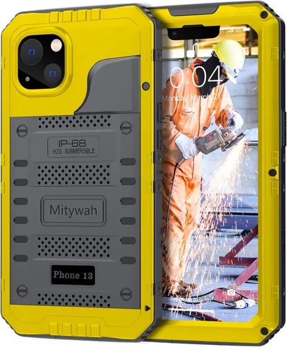 Miniatura 130 de Mitywah Funda impermeable para iPhone 7/iPhone 8 / iPhone SE 2020, funda de metal resistente de grado militar, protección de cuerpo completo