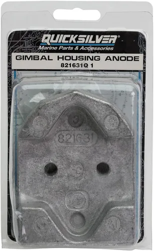 Miniatura 2 de Quicksilver 821631Q1 ánodo de carcasa de cardán de aluminio para unidades MerCruiser