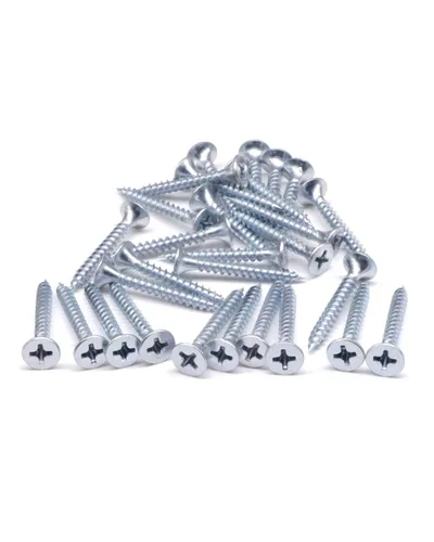 Miniatura 6 de IMScrews 100 tornillos para paneles de yeso de 1 pulgada, Phillips de cabeza plana #6, rosca fina, punta afilada, ideales para paneles de yeso