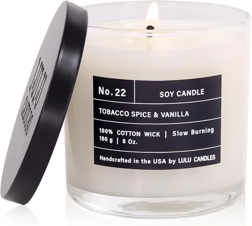 Miniatura 49 de Lulu Candles Sweet Pea, Jasmine & Apple Vela perfumada en tarro de soja de lujo Vertida a mano en los Estados Unidos Altamente perfumada