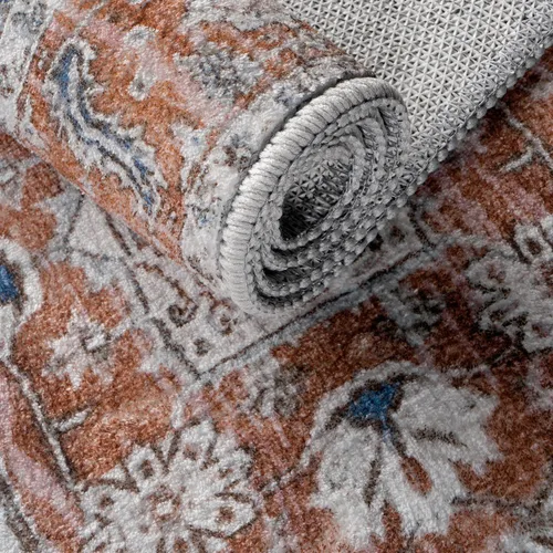 Miniatura 4 de Hargiis Alfombra de área, 2 x 3, antideslizante, lavable, alfombra para puerta interior, alfombra para dormitorio, cocina, entrada o baño, alfombra