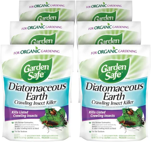 Miniatura 9 de Garden Safe Asesino de insectos rastreros de marca que contiene tierra de diatomeas, 4 libras, mata cucarachas, hormigas y otros insectos
