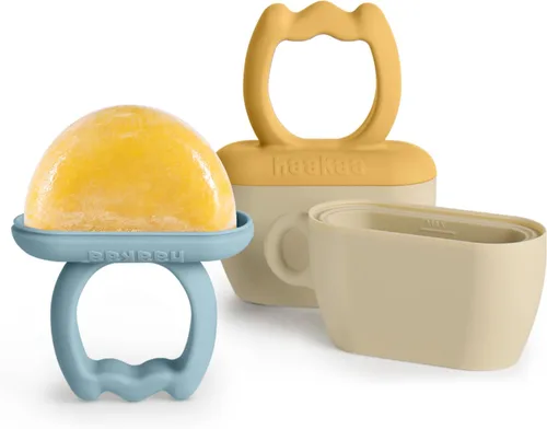 Miniatura 10 de Haakaa Chilly Monster Moldes de paletas de leche materna, moldes de silicona para aliviar la dentición del bebé, sin BPA, máquina de paletas
