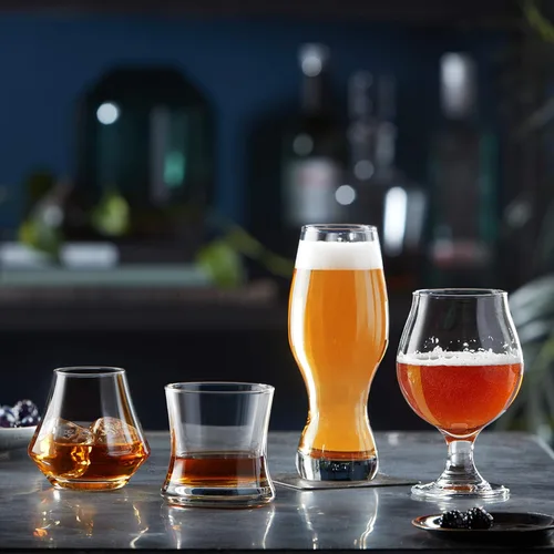 Miniatura 7 de Libbey Vaso de cerveza Belga, Set de 4, Transparente Clásico Belga 4