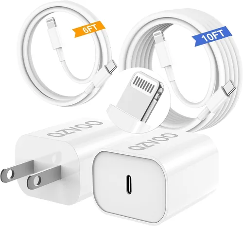 Miniatura 11 de Cargador súper rápido tipo C de 45 W para Samsung Galaxy S25/S24/S23 Ultra, cargador de teléfono USB C Android con cables tipo C de 6 pies/10 pies