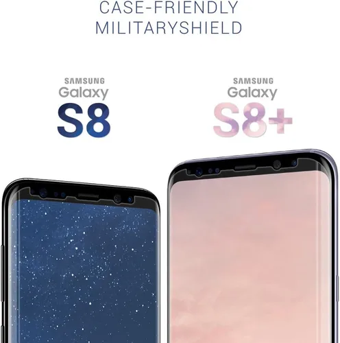 Miniatura 3 de Protector de pantalla para Samsung Galaxy S8 Repuestos Armorsuit – Galaxy S8 Vida militaryshield [compatible con carcasa]