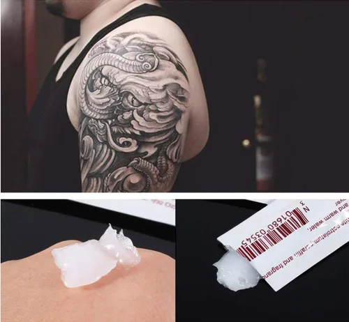 Miniatura 3 de 25PCS Microblading Tattoo Aftercare Cream Gel, Reparación Hidratante, VITAMINA A & D Promueve la Renovación de la Piel, para maquillaje permanente