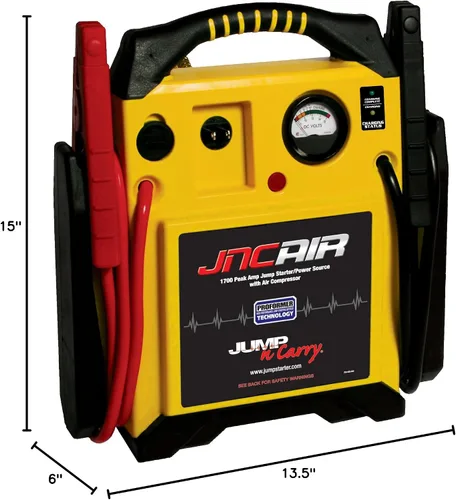 Miniatura 4 de Clore Automotive Jump-N-Carry Arrancador de batería de pico de amperios con compresor de aire