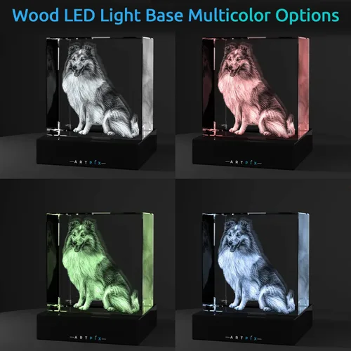 Miniatura 4 de ArtPix 3D Foto de cristal, regalos personalizados con tu propia foto para papá, mamá, hombres, mujeres, imagen grabada con láser 3D, cristal Una