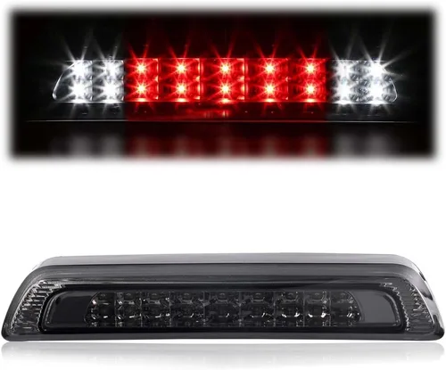 Miniatura 10 de G-PLUS Tercera tercera luz de carga de freno compatible con Nissan Frontier Pickup 2001-2004 Centro de techo trasero de montaje alto Lámparas 01-04