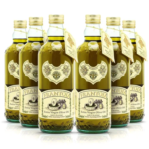 Miniatura 9 de Frantoia Aceite de oliva virgen extra, 33.8 fl oz (1 litro) – AOVE siciliano galardonado hecho de aceitunas Biancolilla, Nocellara del Belice