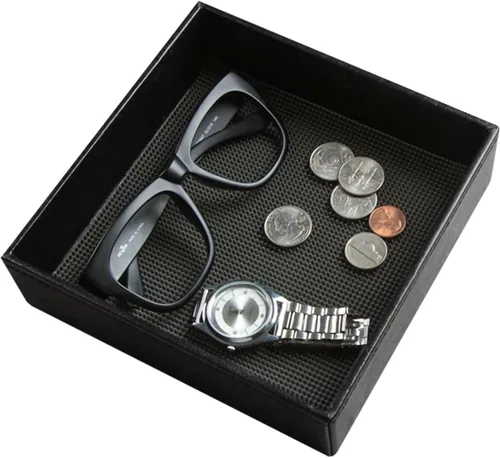 Jack Cube MK206D - Bandeja de almacenamiento de artículos de papelería cosmética, organizador de artículos de papelería para llaves, teléfono,