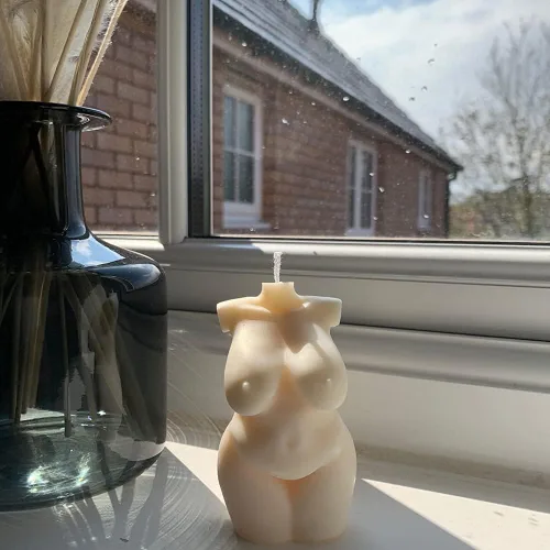 Miniatura 3 de Molde de Resina de Silicona del Cuerpo Humano para Velas, Chocolate, Jabón - Figura Curvilínea de Mujer Sexy Moldes 3D, Molde de Arcilla de Mujeres