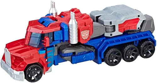 Miniatura 2 de Hasbro Transformers Generations Cyber Commander Series Optimus Prime Figura escala de 11 pulgadas