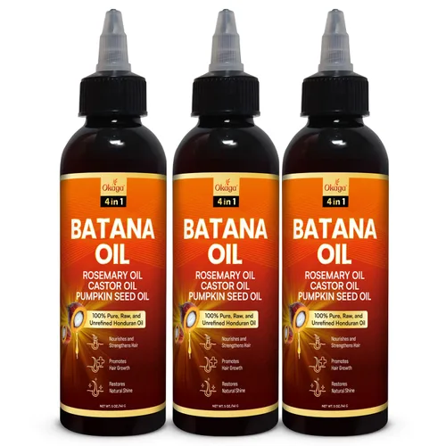 Miniatura 9 de Aceite de batana para el crecimiento del cabello con aceites de romero, ricino y semilla de calabaza, fórmula hondureña 100% pura sin refinar