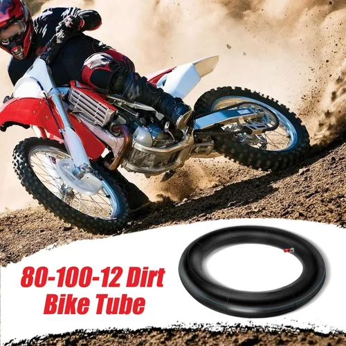 Miniatura 9 de GREHUA Tubo de motocross 80/100-12 compatible con KLX110 CRF110 PW80 SSR125 TTR110, tubo interior 2.75/3.00-12 para 125cc 110cc 90cc 50cc Tao Tao