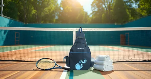 Miniatura 5 de Klau mochila para raquetas de tenis Azul oscuro